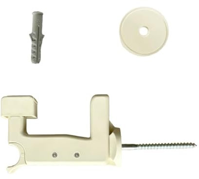 API Ferma persiana grillo ferma anta Fermapersiana Fermo imposta automatico regolabile (Avorio 1013) (Avorio)