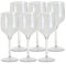 SPARKLERS CLUB Lot de 6 Verres à Vin Sauvignon Transparent 30cl - Incassable - MADE IN FRANCE - LIVRAISON 24/48H
