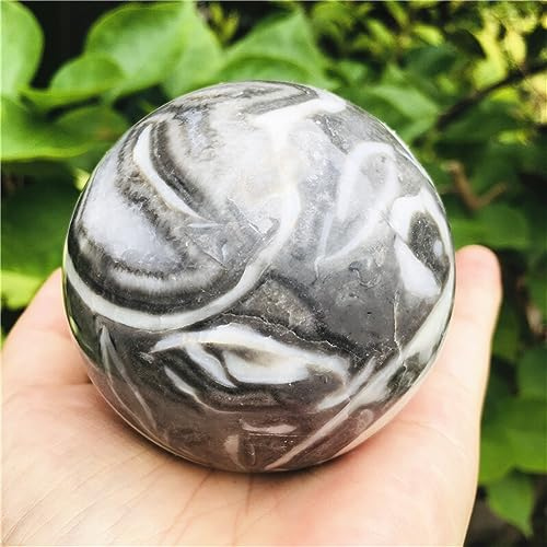KatLin Boule polie en Cristal de Pierre de Mille Yeux de Jaspe de Coquille Naturelle Ornements (Size : 300g)