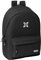 Safta MUNICH BÁSICOS - Mochila para Portátil 15.6 y USB, Ideal para Jóvenes de Diferentes Edades, Tejido Reciclado, Cómoda y Versátil, Calidad y Resistencia, 31x18x44 cm, Color Negro