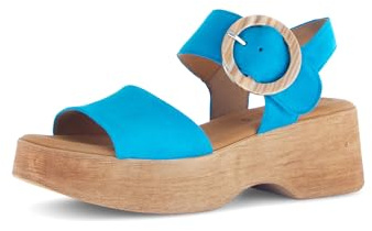 Gabor Damen Sandalette in blau - Gr. 42