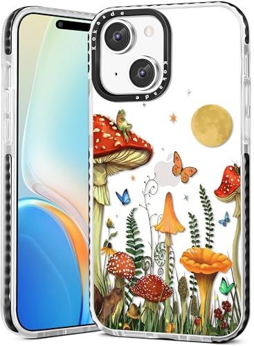 Kokaade Cute for iPhone 13 Mini Case - for Women Girls Kawaii Fashion Stylish Soft Silicone Butterfly Design Protective for Girly Boys Teens TPU Bumper for iPhone 13 Mini Phone Case