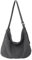 X SIM FITNESSX Unisex Umhängetasche Canvas Tasche Oxford Schultertasche Damen Shopper Tasche Fashion Stofftasche für Alltag/Büro/Schule/Reisen (Grau)
