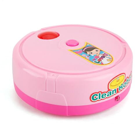 Robot Aspirador Juguete con Luces Robot Aspirador con Efectos Musicales Juguete Divertido Imitación Tiempo de Juego Interactivo Regalo Atractivo para usted