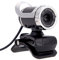 casstaly HD Webcam de 12 megapixeles Camara giratoria de 360 Grados con USB 2.0 y minifono para el Ordenador de Escritorio Skype y el Ordenador portatil
