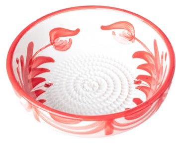 BEAMEL HOME Assiette râpe en céramique fabriquée à la main Design décoratif Ustensile de cuisine Art fonctionnel Vaisselle artisanale moderne originale Design traditionnel et décoratif (Séville, Moyen