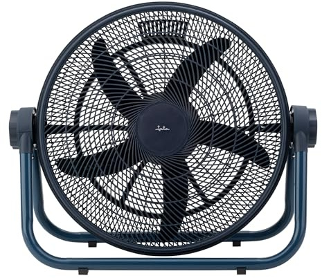 JATA JVCA3025 - Ventilador Circulador de Aire de Suelo 90W, Ventilador Turbo Silencioso con Cabezal Orientable, 3 Velocidades, Gran Caudal de Aire, Ventilador para Hogar y Oficina