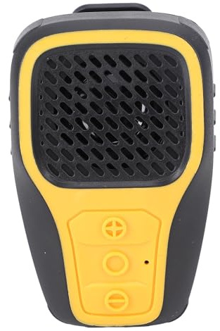 GOWENIC Wearable BT-Lautsprecher, 12-stündige Spielzeit, Ultraleichtes Design, Staub-und Wasser Resist, Zum Wandern von Holz Bearbeitungs Radeln