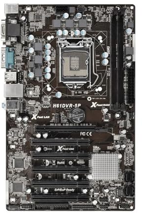 scheda madre Fit For ASUS H61DVR-5P Carte More Support I5-2500K 3570K I7-3770K 2600 I3-3250T 2100 CPU DDR3 1066MHz LIncome 1155 H61