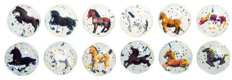 Flummy mit Pferdeinschluß