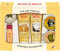 Burt's Bees, Kit da regalo per mani e piedi, incl. 1 crema per cuticole al limone (8,5 g), 1 balsamo per le mani (8,5 g), 1 crema per i piedi al cocco (20 g), 1 crema per le mani al miele e vinaccioli (20 g) e 1 al latte e alle mandorle (7 g), 1 balsamo labbra all'olio di melograno (4,25 g)