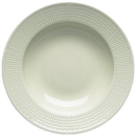 Rörstrand Swedish Grace Teller, Tief, Essteller, Speiseteller, Porzellan, Grün, Ø 25 cm, 1012221