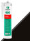 RAMSAUER 450 Sanitär 1K Silikon (Schwarz) - 310ml Kartusche, ideal für Feuchträume & Nassbereiche, Lebensmittelbereich, leicht verarbeitbar, schnelle Tiefhärtung, optimale Glättbarkeit