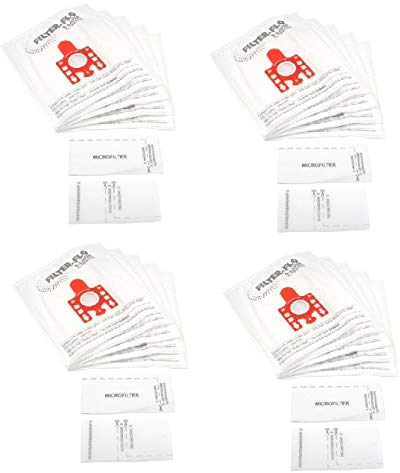 Electruepart Vacuum Dust Bags Compatible to fit Miele Cat & Dog FJM S6220 S6000 Series (Pack of 20)