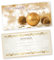 cosmeticPlus 50 Weihnachtsgutscheine Gutscheinkarten XMAS GOLD 2 Gutscheine Geschenkgutscheine Gutscheinkarten