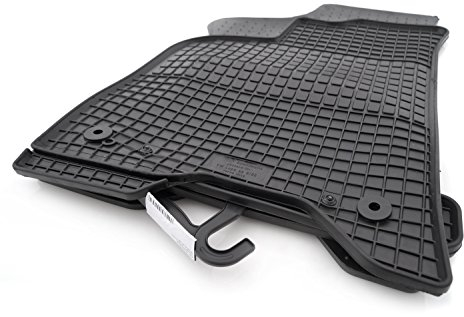 kh Teile Gummimatten passend für Lupo Gummi Fußmatten 4-teilig schwarz