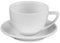 Holst Porzellan CF 007 FA2 Milchkaffee-Set ConForm 0,40 l mit UTA 117, weiß, 16 x 16 x 8.5 cm