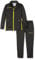 Uhlsport Herren Essential Classic Trainingsanzug, Schwarz/limonengelb, M EU
