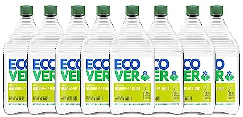 Ecover Liquide vaisselle à la main citron et à l'aloe vera, testé dermatologiquement