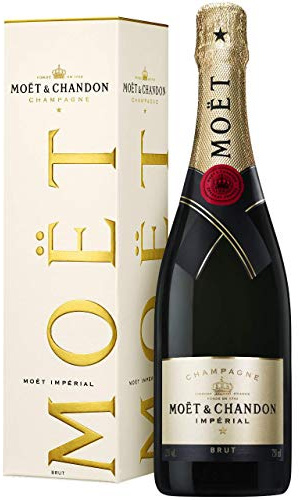 Moët & Chandon Imperial Brut Champagner in Geschenkverpackung (1 x 0,75l)