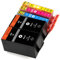 ESMONLINE 5 kompatible XL Druckerpatronen (4 Farben) als Ersatz für HP 920 zu HP OfficeJet 6000 6500A Plus 7000 Wide Format 7500A Wide Format