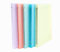 Exacompta 51170E 5er Pack Premium Kunststoff-Ringbuch Chromaline aus flexiblem transluzentem Polypropylen 4 Ringe Füllhöhe 15mm DIN A4 Plastikordner ideal für Büro und Schule farbig sortiert