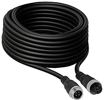 maxxcount 4 Pin Video Verlängerungskabel - 10m - Rückfahrkamera Kabel für LKW, Transporter, Wohnmobil, Bus, Auto, Anhänger, Autokamera, Monitor (Wasserdicht)