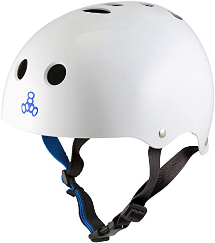 TRIPLE8 Halo Helm 2022 Rubber White, L