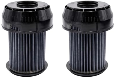 Trade-Shop Lot de 2 filtres cylindriques HEPA pour Bosch BGS 62232/01 Bosch ROXX'X 2200 WATT, BGS 62232/02 Bosch ROXX'X 2200 W