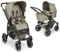 ABC Design 2 in 1 Kinderwagen Salsa 4 Air – Kombikinderwagen für Neugeborene & Babys – Inkl. Sportsitz Buggy & Tragewanne – Radfederung & Luftreifen - höhenverstellbares Kopfteil (reed)