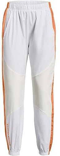 Under Armour Damen Women's Ua Rush™ Woven Pants, Wht, M EU