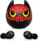 Instiwitt Kids Wireless Earbuds Bluetooth Noise Canceling Headphones IPX5 Waterproof In-Ear Headphones with Microphone Subwoofer Touch Red Cartoon Charging Box Provides Extra 32 Hours of Charging