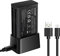 NEEWER 7.4V/2600mAh Lithium Battery and USB Charger Set TTL Z2-C/N/S, Z1-C/N/S, Z760-C/N/S Round Head Flash Speedlite, Lithium Replacement Battery DC 5V/2A Input, 8.4V/1A Output USB Type C Charger