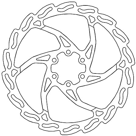 BRAKE DISC FLAME MTB 180X2.0