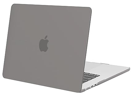 MOSISO Kompatibel mit MacBook Air 15 Zoll Hülle M4 M3 M2 A3241 A3114 A2941 2025 2024 2023 Chip mit Liquid Retina Display & Touch ID, Schützend Plastik Hartschale Case Cover, Grau
