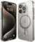 elago Magnetische Hybrid Transparent Hülle Kompatibel mit iPhone 15 Pro Hülle, Kompatibel mit MagSafe, PC+TPU Technologie, US Military Grade Fallschutz, Reduzierte Vergilbung (Mittelgrau)