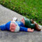 Nain de Jardin, Statue Nain de Jardin Exterieur,Nains de Jardin en résine,Sculpture Jardin,Statue de GNOME,Ornements de Jardin pour l'intérieur ou l'extérieur (Nain Bleu Ivre)