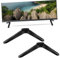 Gadpiparty 2 Piezas Soporte Base para TV Portable TV Stand peana TV Universal Base Universal para Soporte de TV pequeño Soporte de televisión Soporte de Escritorio televisor Soporte TV