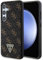 Guess GUHCS24MPG4GPK Hülle für S24+ S926 Schwarz hardcase 4G Triangle