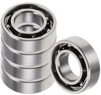 Kozelo 5 Stück MR105K Kugellager 5x10x3mm Chromstahl Rillenkugellager | Offene Bauform, Für Maschinenanwendungen, Industrielle Ausrüstung