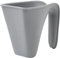 Shnuggle Bath Rinse Jug | Soft Rim Baby & Toddler Shampoo Rinser | Bath Hair Rinsing Cup | Hair Wash Jug with Handle | Essential Bath Accessories | Pebble Grey