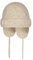 Barts Damen Beanie Strickmütze Hillstar Earflap gestrickte Wintermütze mit Ohrenklappen 3403 Beige 07