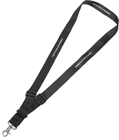 Keenso Verstellbares Umhängeband, Nylon-Fernbedienungs-Sicherheitsgurt für FPV, Kompatibel mit FPV-Fernbedienung (Black)