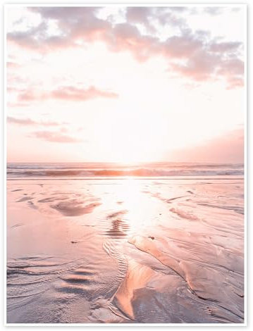 Bali Beach II Poster von Magda Izzard 13 x 18 cm Pastell Wandbilder Wanddeko