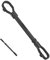 Barre transversale pour porte-vélos – Adaptateur de cadre réglable pour porte-vélo | Fixation anti-rayures pour barre d'équilibre de moto | Barre transversale universelle pour un transport facile
