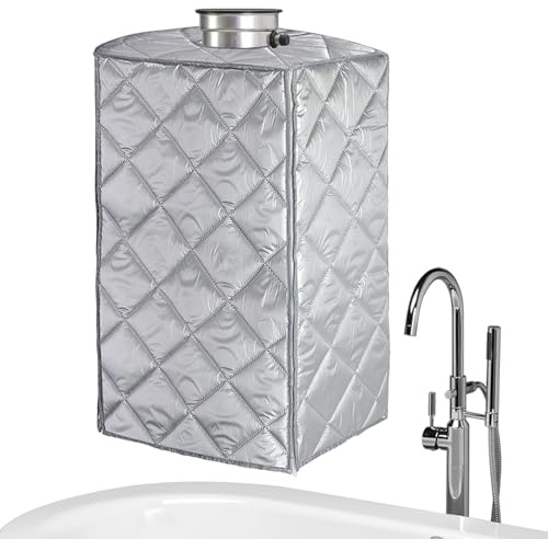 Yiohejy Copertura per scaldabagno – Recinzione protettiva ispessita – Copertura spessa per scaldabagno, per esterni, interni, patio, inverno, pioggia, polvere, foglie, ristorante, matrimonio, piscina