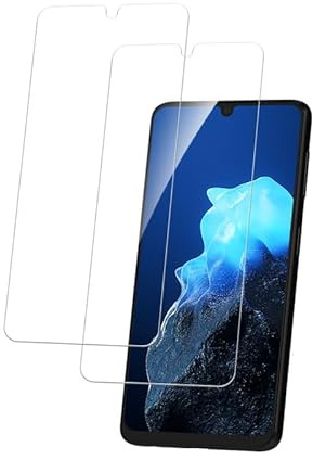 2 Stück Anti-Fingerprint Panzerfolie für Samsung Galaxy A22 5G Panzerglas,Anti-Staub Folie für Schutzfolie Samsung Galaxy A22 5G Schutzglas,HD Klar Volle Abdeckung Displayschutz