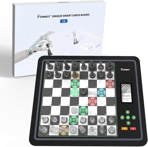Electronic Chess Set, Talking Smart Computer Chess Game, for Adults & Kids and Beginners Great Partner for Play and Practice