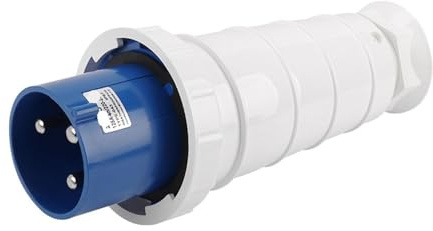 1 Stück 16/32/63A Industriestecker IP44 wasserdichter Stecker for Drehstrom-Vierleitersysteme(0433 core 125A solid)
