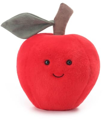 Apricot Lamb Apfel Plüschtier Kuscheltier Stofftier Rot 25cm